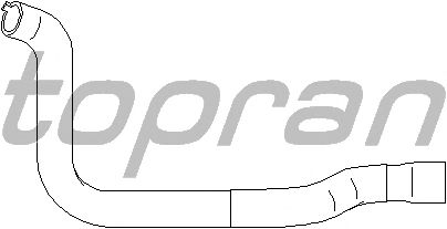 Шланг радіатора TOPRAN 721 820