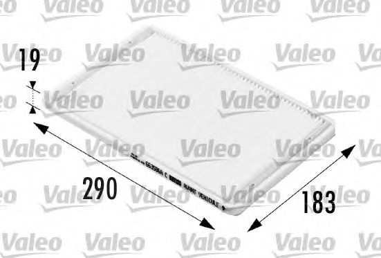 Фильтр салона VALEO 698149