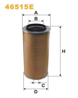 Воздушный фильтр WIX FILTERS 46515E