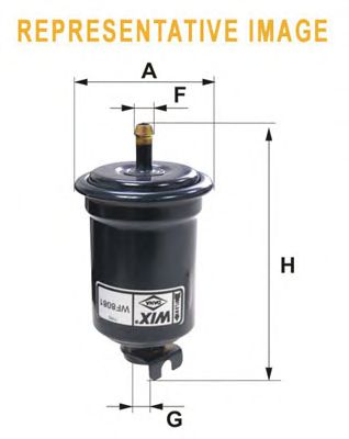 Паливний фільтр WIX FILTERS WF8205
