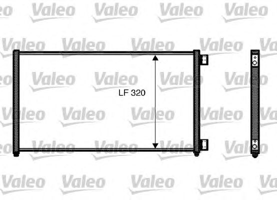 Радиатор кондиционера VALEO 818017