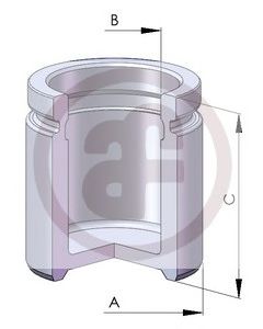 Поршень тормозного суппорта AUTOFREN SEINSA D02570