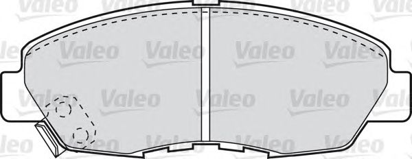 Тормозные колодки VALEO 598788