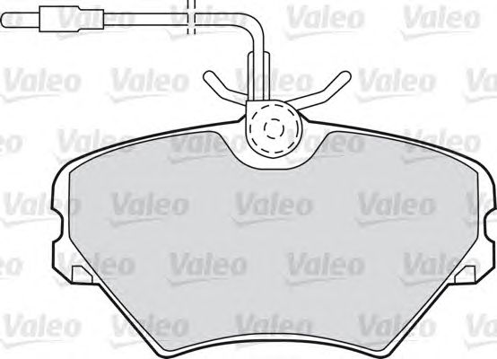 Тормозные колодки VALEO 598599