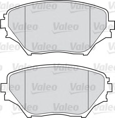 Тормозные колодки VALEO 598536