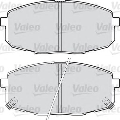 Тормозные колодки VALEO 598842