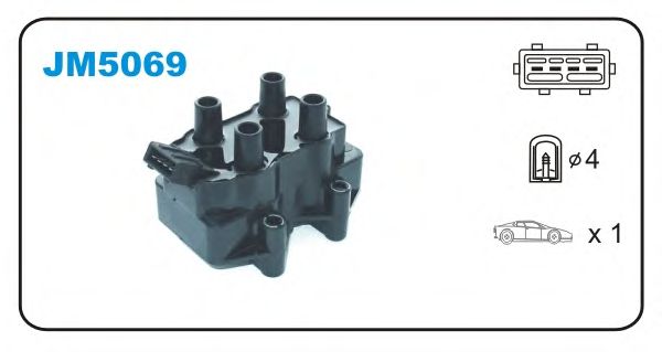 Катушка зажигания JANMOR JM5069