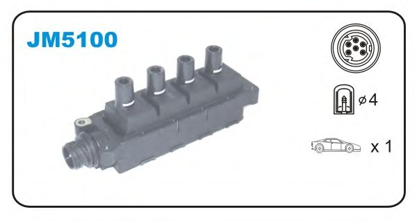 Катушка зажигания JANMOR JM5100