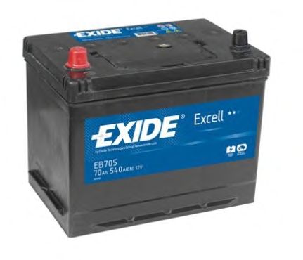 Стартерная аккумуляторная батарея EXIDE EB705