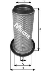 Воздушный фильтр MFILTER A 1070