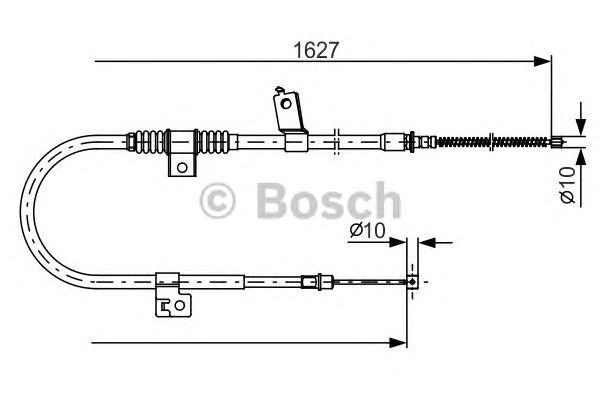 Трос ручника BOSCH 1 987 482 274