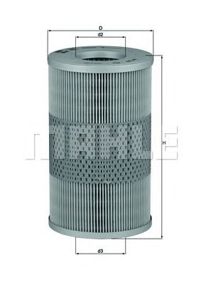 Масляний фільтр KNECHT OX 44D