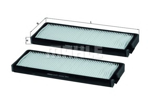 Фильтр салона KNECHT LA 377/S