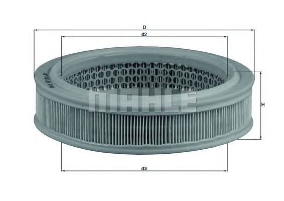 Воздушный фильтр KNECHT LX 157