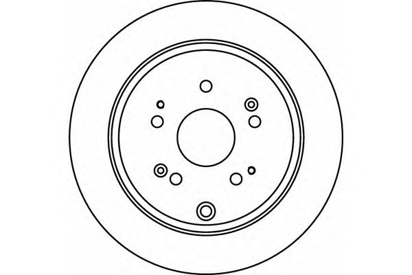 Тормозной диск TEXTAR 92162500