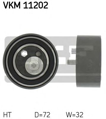 Натяжной ролик ремня ГРМ SKF VKM 11202