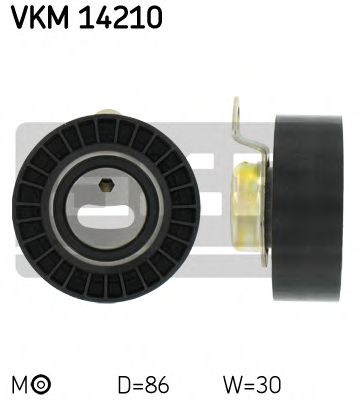 Натяжной ролик ремня ГРМ SKF VKM 14210