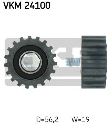Направляющий / паразитный ролик ремня ГРМ SKF VKM 24100