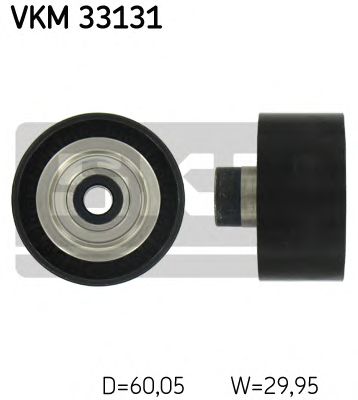 Направляющий / паразитный ролик  поликлинового ремня SKF VKM 33131