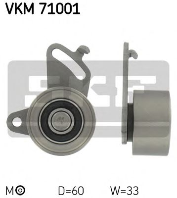 Натяжной ролик ремня ГРМ SKF VKM 71001