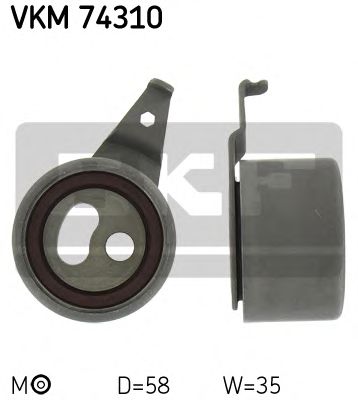 Натяжной ролик ремня ГРМ SKF VKM 74310