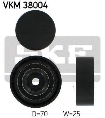 Направляющий / паразитный ролик поликлинового ремня SKF VKM 38004