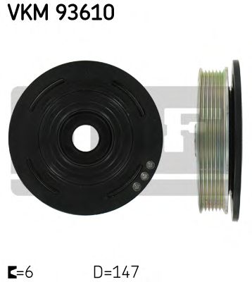 Шкив коленвала SKF VKM 93610