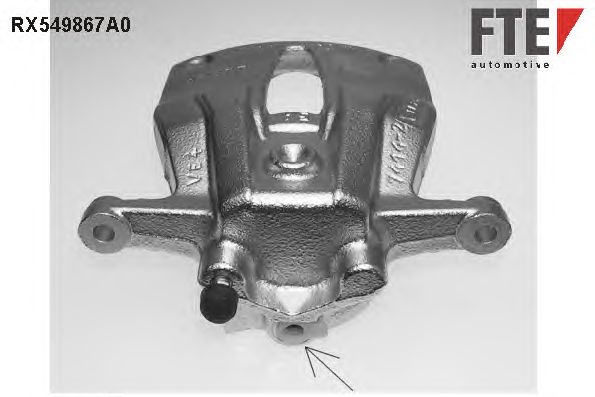 Гальмівний супорт FTE RX549867A0