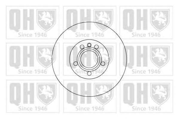 Тормозной диск QUINTON HAZELL BDC5198