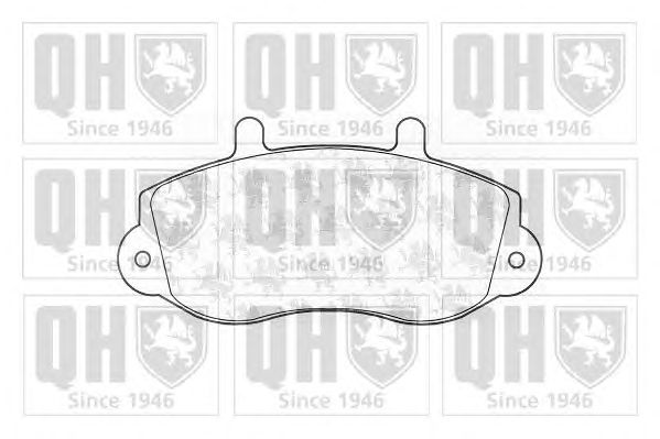 Тормозные колодки QUINTON HAZELL BP1083