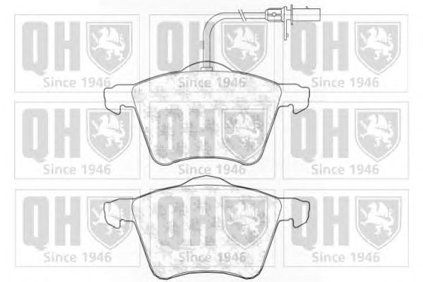 Тормозные колодки QUINTON HAZELL BP1199