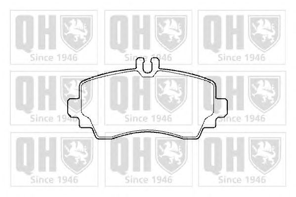 Тормозные колодки QUINTON HAZELL BP1469
