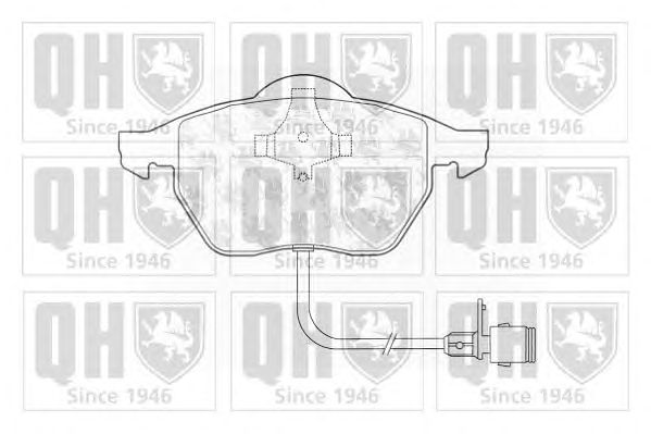 Тормозные колодки QUINTON HAZELL BP691