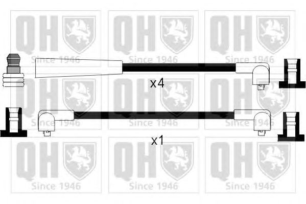 Комплект високовольтних проводів QUINTON HAZELL XC415