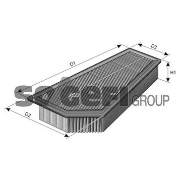 Повітряний фільтр FRAM CA10878