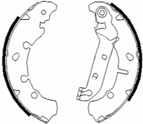 Тормозные колодки FERODO FSB635