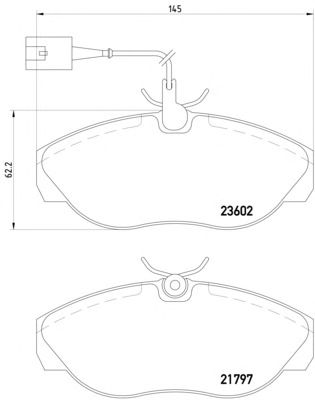 Тормозные колодки MINTEX MDB2157
