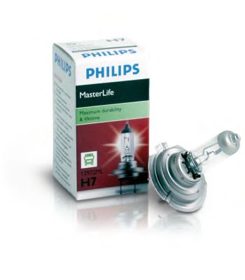 Лампа накаливания PHILIPS 13972MLC1 (указатель поворота, сигнал торможения, освещение номерного знака, задняя противотуманная фара, фара заднего хода, внутреннее освещение, фонарь установленный в двери, освещение багажника, подкапотная лампа, стояночные о