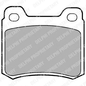 Тормозные колодки DELPHI LP440