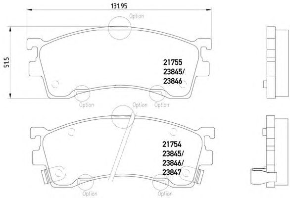 Тормозные колодки HELLA 8DB 355 006-621