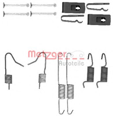 Ремкомплект ручника METZGER 105-0898