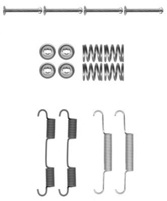 Ремкомплект ручника HELLA 8DZ 355 202-071