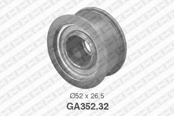 Направляющий / паразитный ролик  поликлинового ремня SNR GA352.32