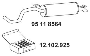 Глушник EBERSPÄCHER 95 11 8564