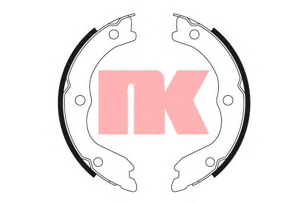 Тормозные колодки ручника NK 2722719