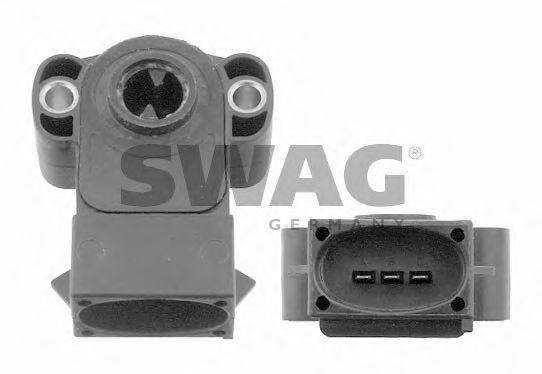 Датчик положения дроссельной заслонки, ДПДЗ SWAG 50 92 7501