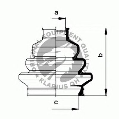 Комплект пыльника ШРУСа QH International QJB945