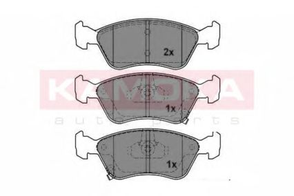 Тормозные колодки KAMOKA JQ1012642