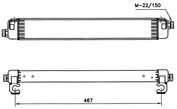 Масляный радиатор NRF 31011