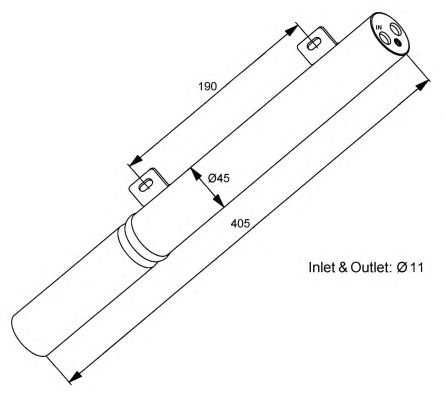 Осушитель кондиционера NRF 33196